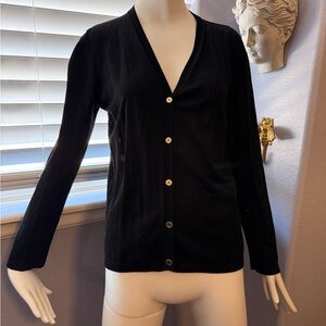 Emilio Pucci Black Knit Labeled Sweater